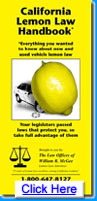 California Lemon Law Handbook